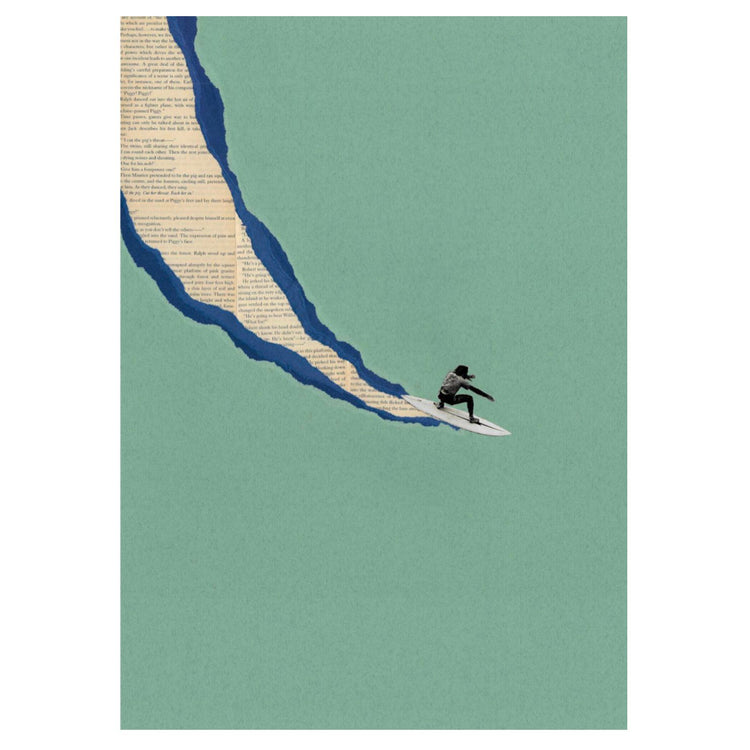 "BALI" - Surf Collage - REBEL FIN CO.