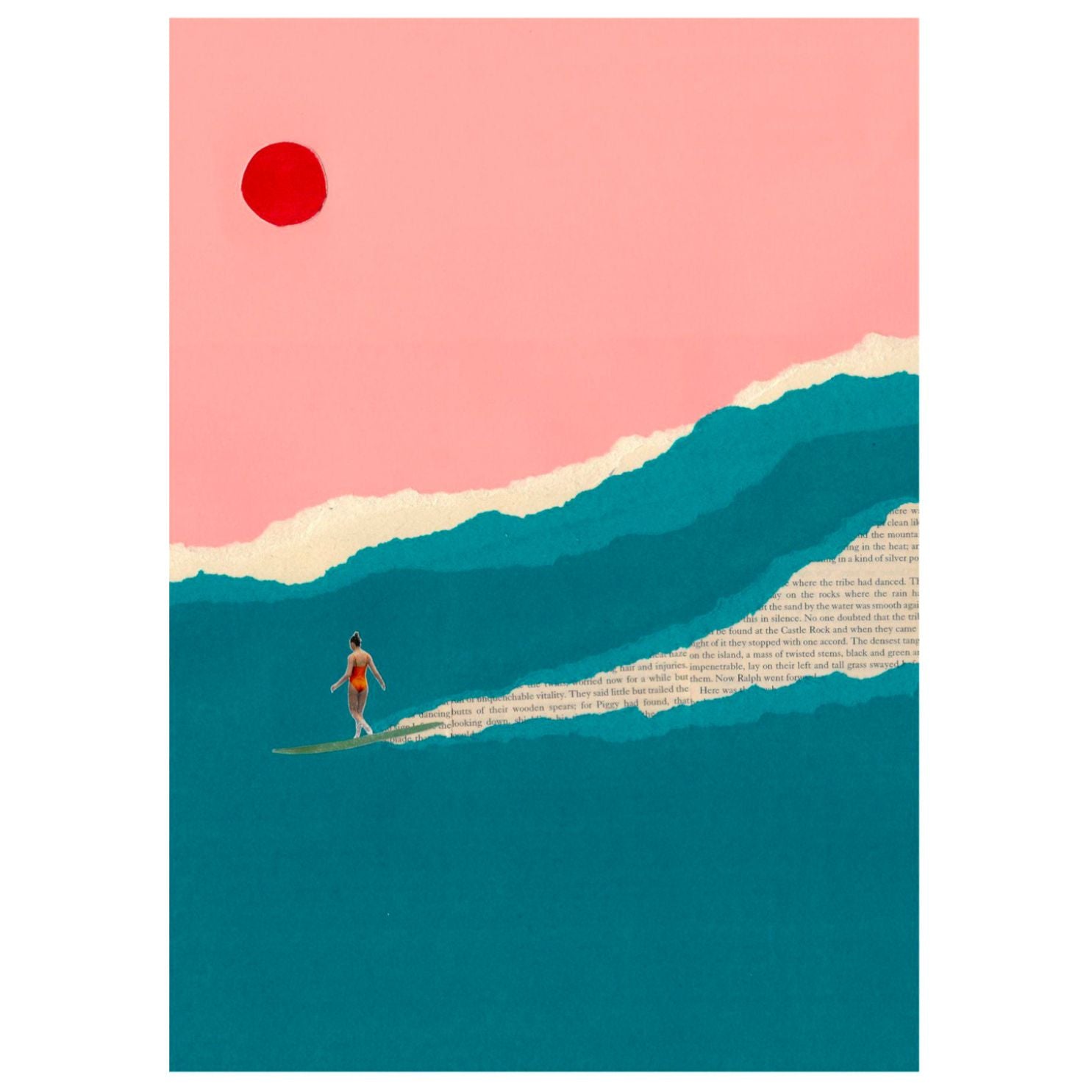 "BALEAL" - Surf Collage - REBEL FIN CO.