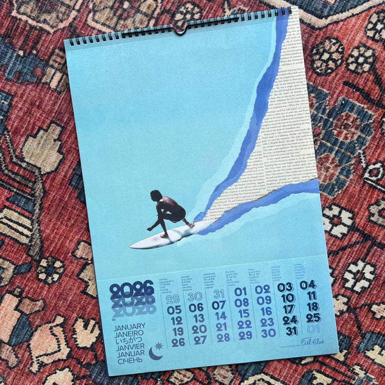 Limited Edition "CALENDAR 2026" - Surf Collage