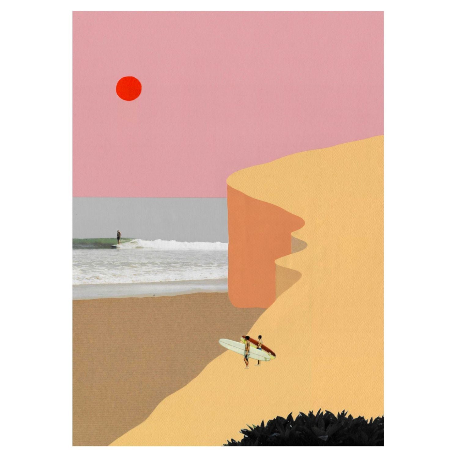 "GIGI" - Surf Collage - REBEL FIN CO.