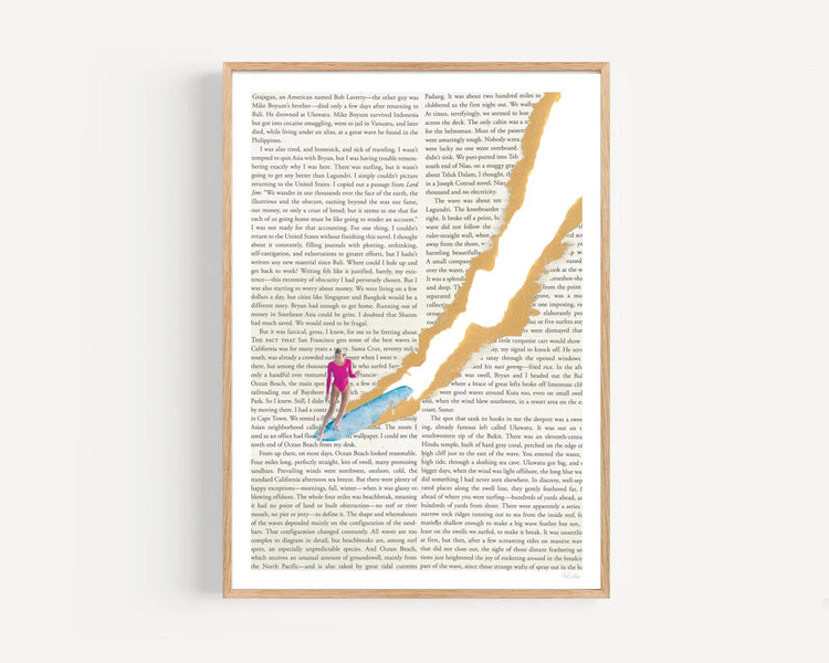 "READING BALEAL" - Surf Collage