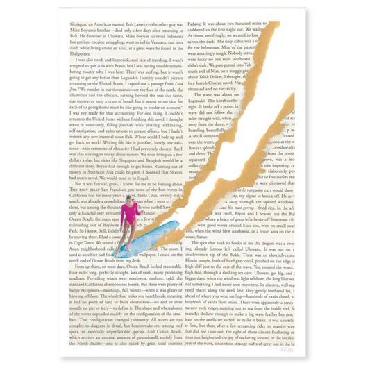 "READING BALEAL" - Surf Collage