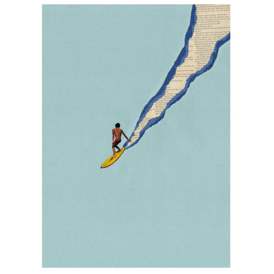 "SANTA CRUZ" - Surf Collage - REBEL FIN CO.