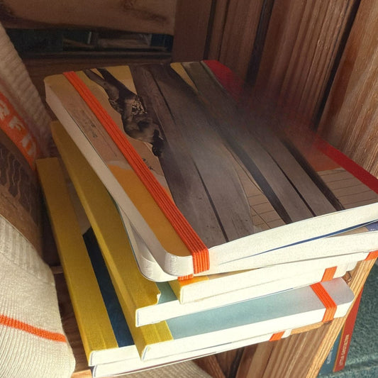 NOTEBOOK - made from recycled printed material - REBEL FIN CO.