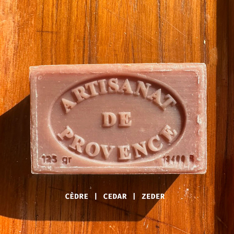 SAVON DE MARSEILLE - Cèdre/Cedar - REBEL FIN CO.