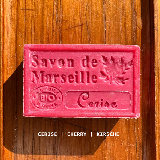 SAVON DE MARSEILLE - Cerise/Cherry - REBEL FIN CO.
