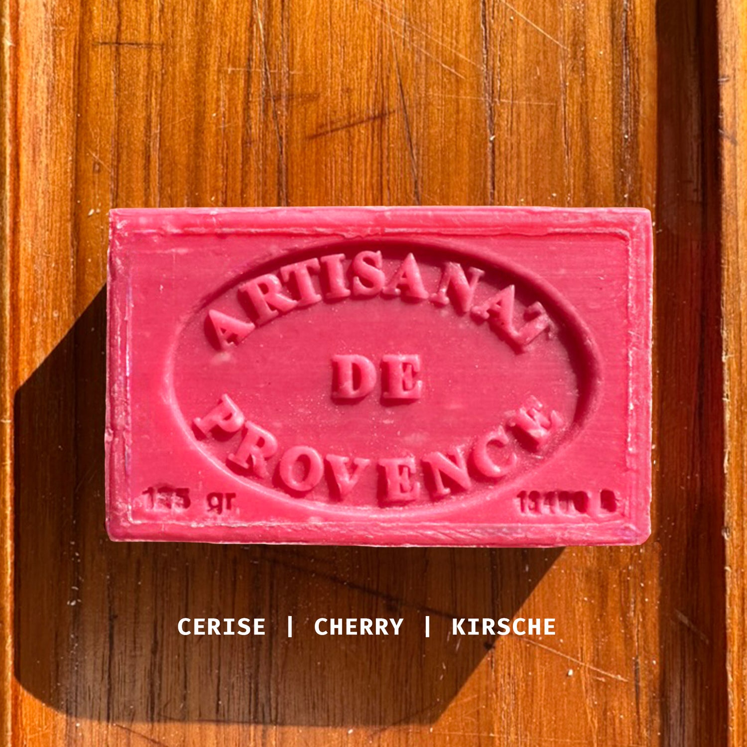 SAVON DE MARSEILLE - Cerise/Cherry - REBEL FIN CO.