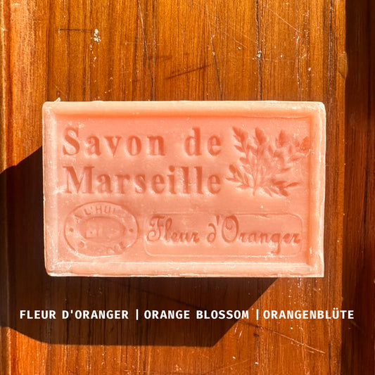 SAVON DE MARSEILLE - Fleur d'Oranger/Orange Blossom - REBEL FIN CO.