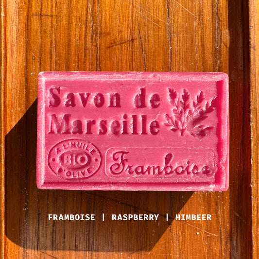 SAVON DE MARSEILLE - Framboise/Raspberry