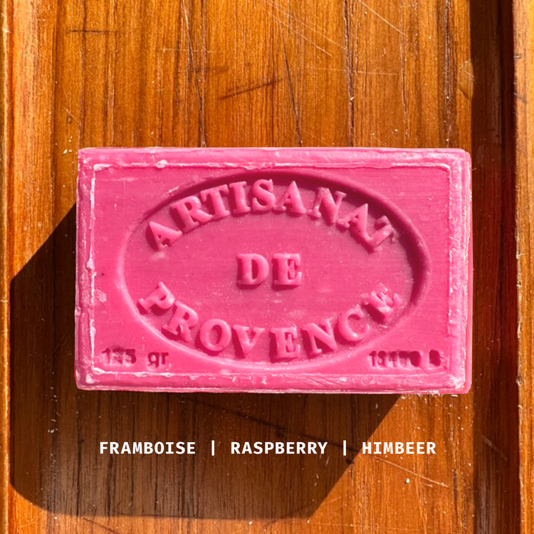 SAVON DE MARSEILLE - Framboise/Raspberry