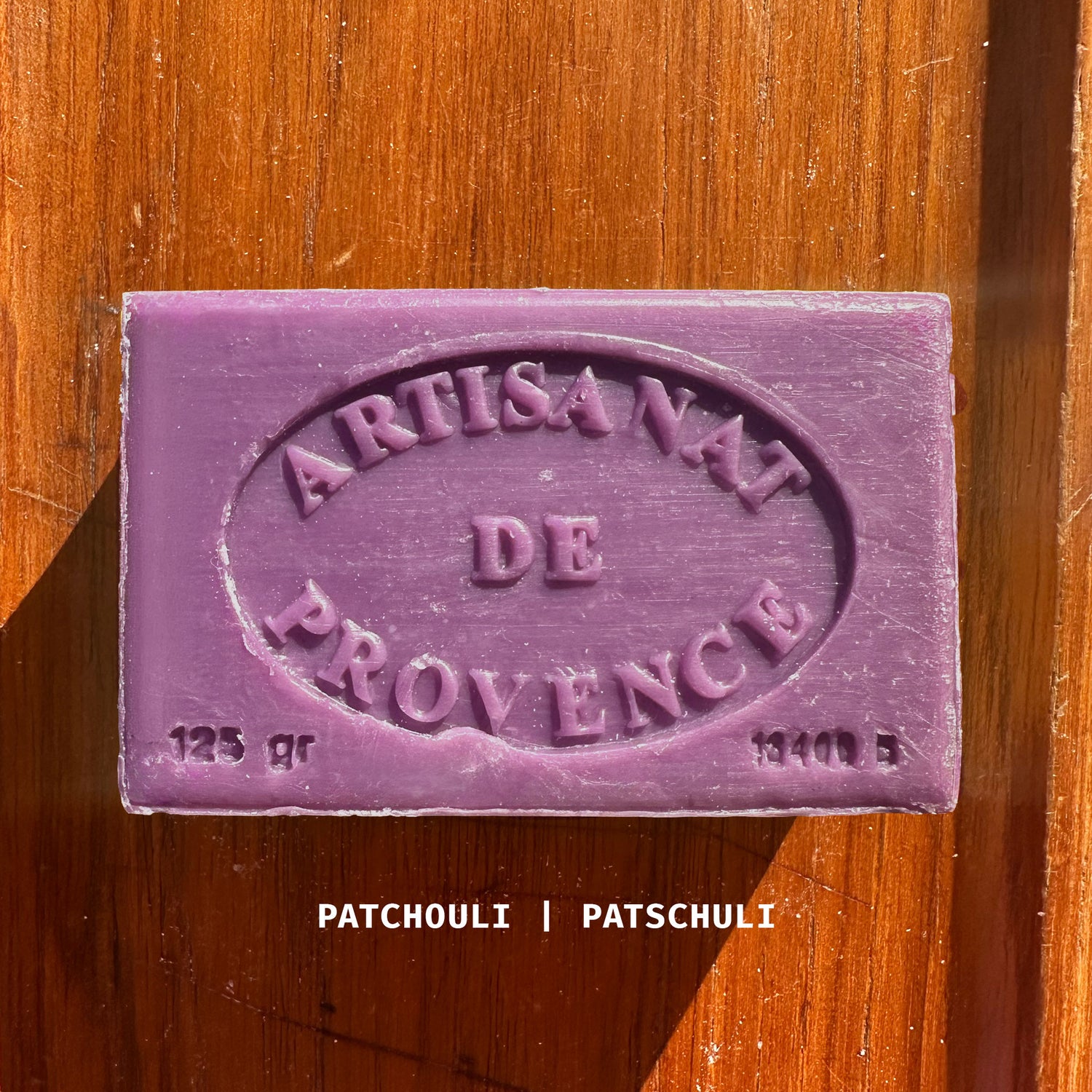 SAVON DE MARSEILLE - Patchouli/Patschuli - REBEL FIN CO.