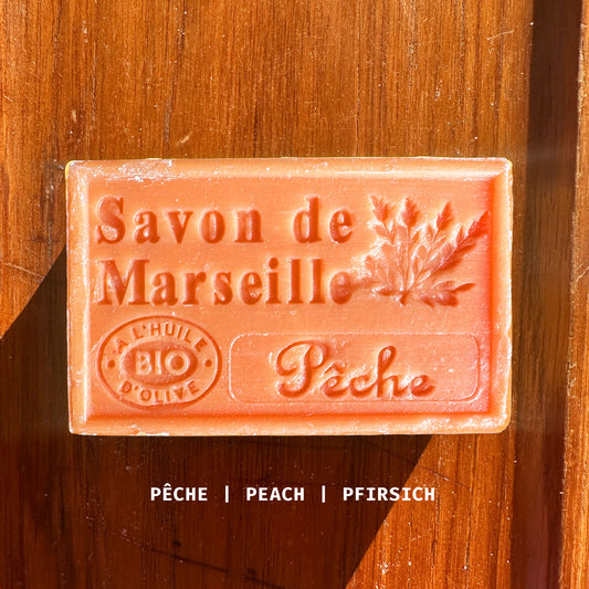 SAVON DE MARSEILLE - Pêche/Peach