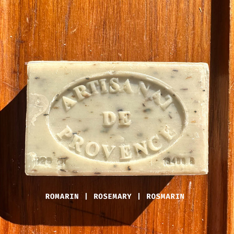 SAVON DE MARSEILLE - Romarin/Rosemary - REBEL FIN CO.