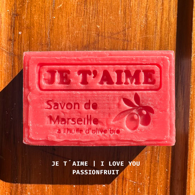 SAVON DE MARSEILLE - Je t´aime/I love you