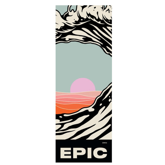 Kunstdruck "Epic Sunset" A2 lang