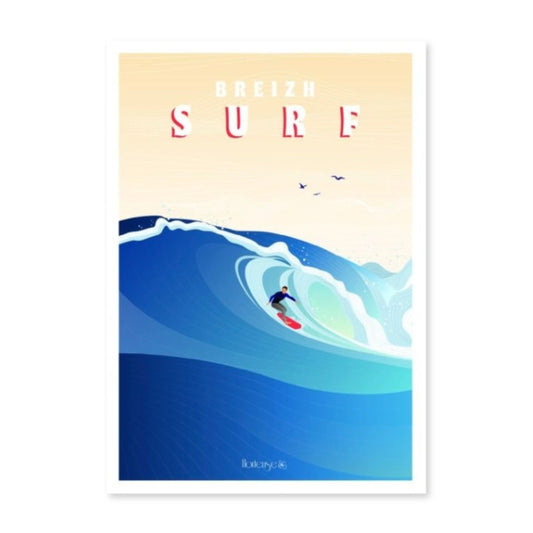 BREIZH SURF - Postcard