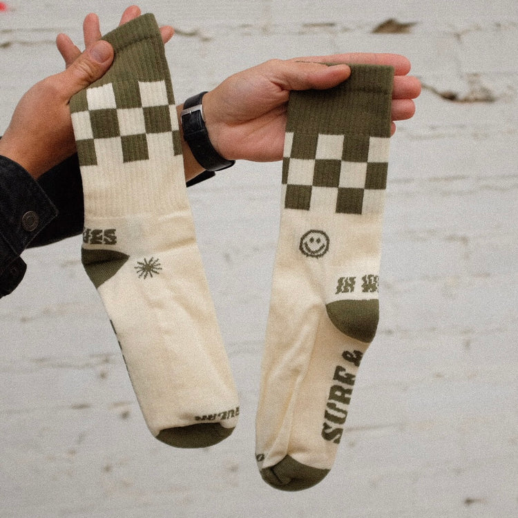 SURF & SKATE SOCKS "Surf Skate"