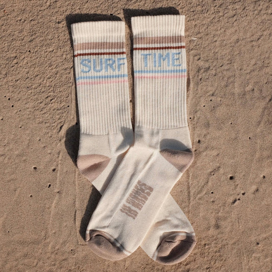 SURF & SKATE SOCKS "Surf Time"