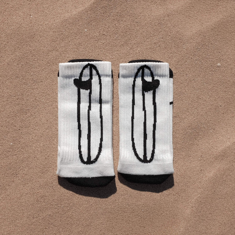 SURF & SKATE SOCKS "Surfboard"