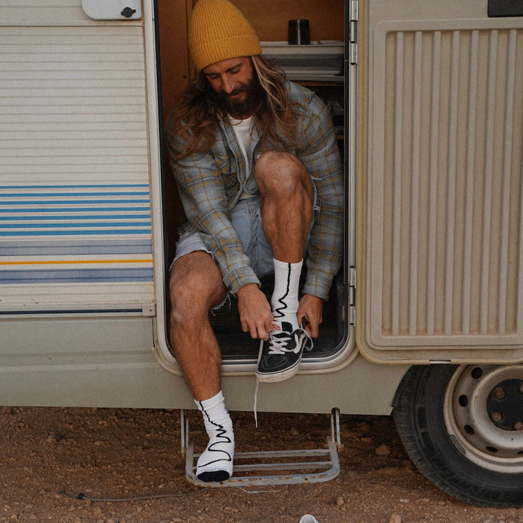 SURF & SKATE SOCKS "Surfboard"