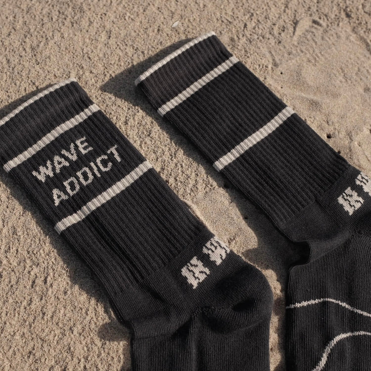 SURF & SKATE SOCKS "Wave Addict"