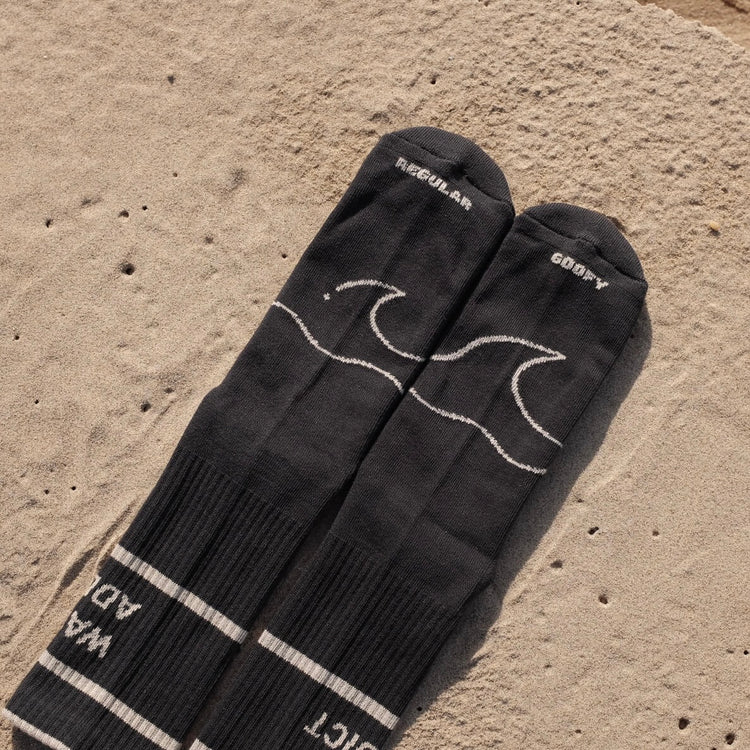 SURF & SKATE SOCKS "Wave Addict"