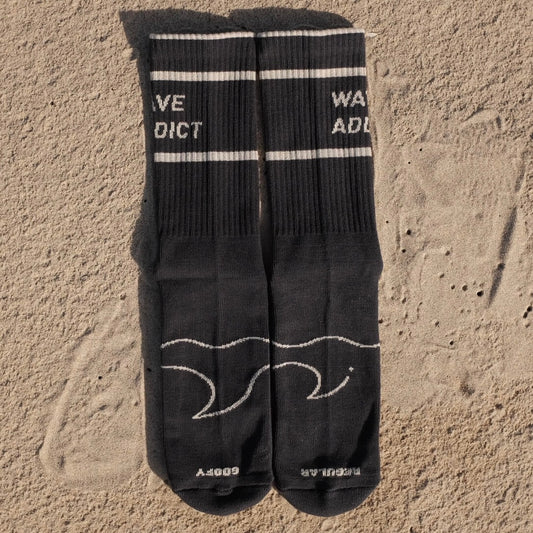 SURF & SKATE SOCKS "Wave Addict"