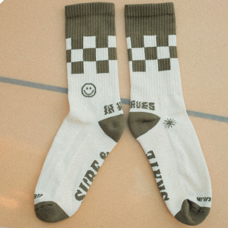 SURF & SKATE SOCKS "Surf Skate"