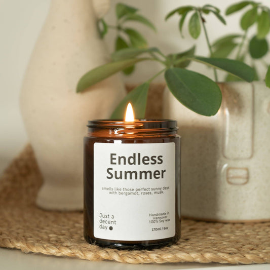 ENDLESS SUMMER - Handmade scented candles made from soy wax - REBEL FIN CO.