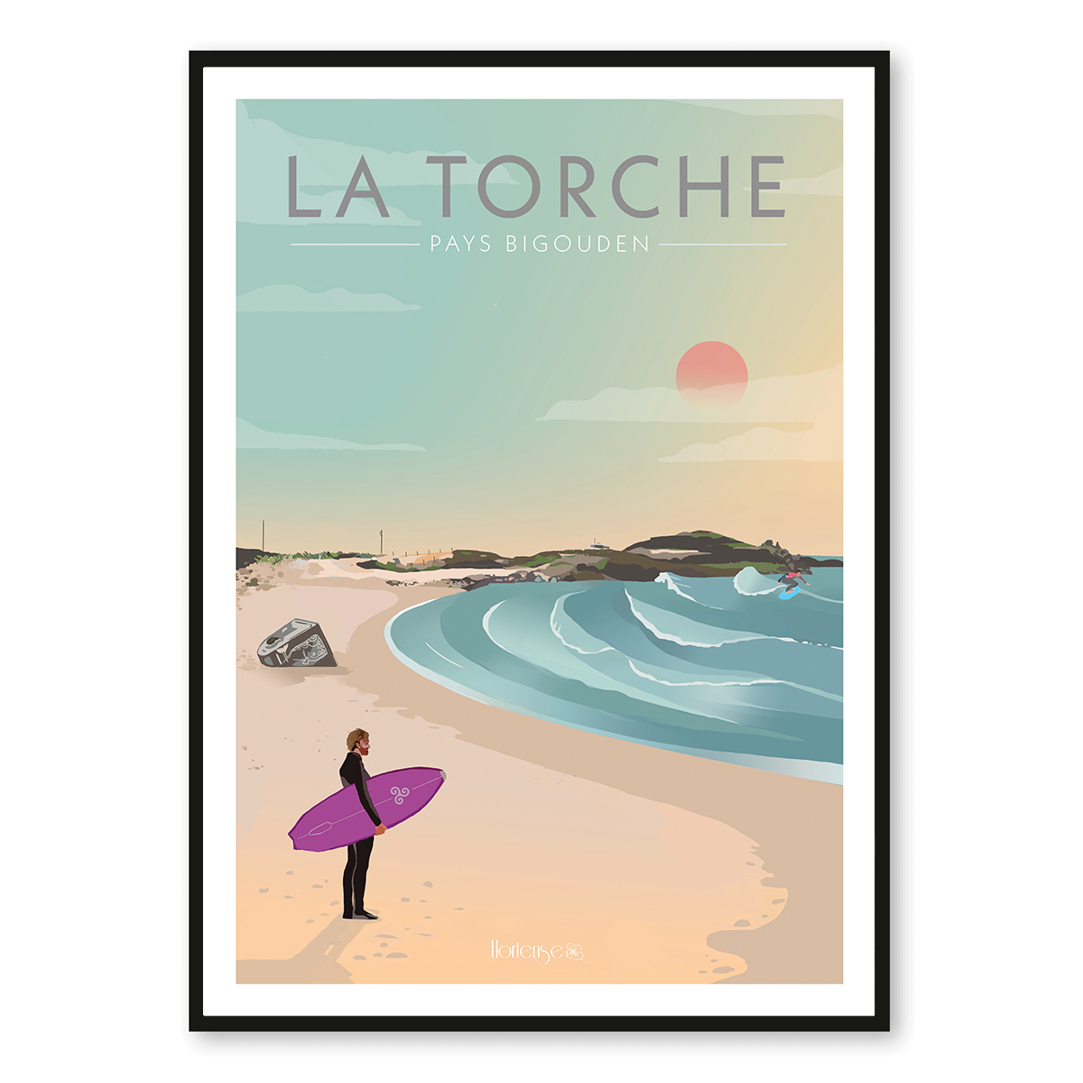 LA TORCHE - Poster von Hortense Affiches - REBEL FIN CO.