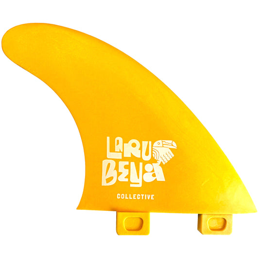 "Laru Beya" THRUSTER FINS - recycled fibreglass reinforced materials
