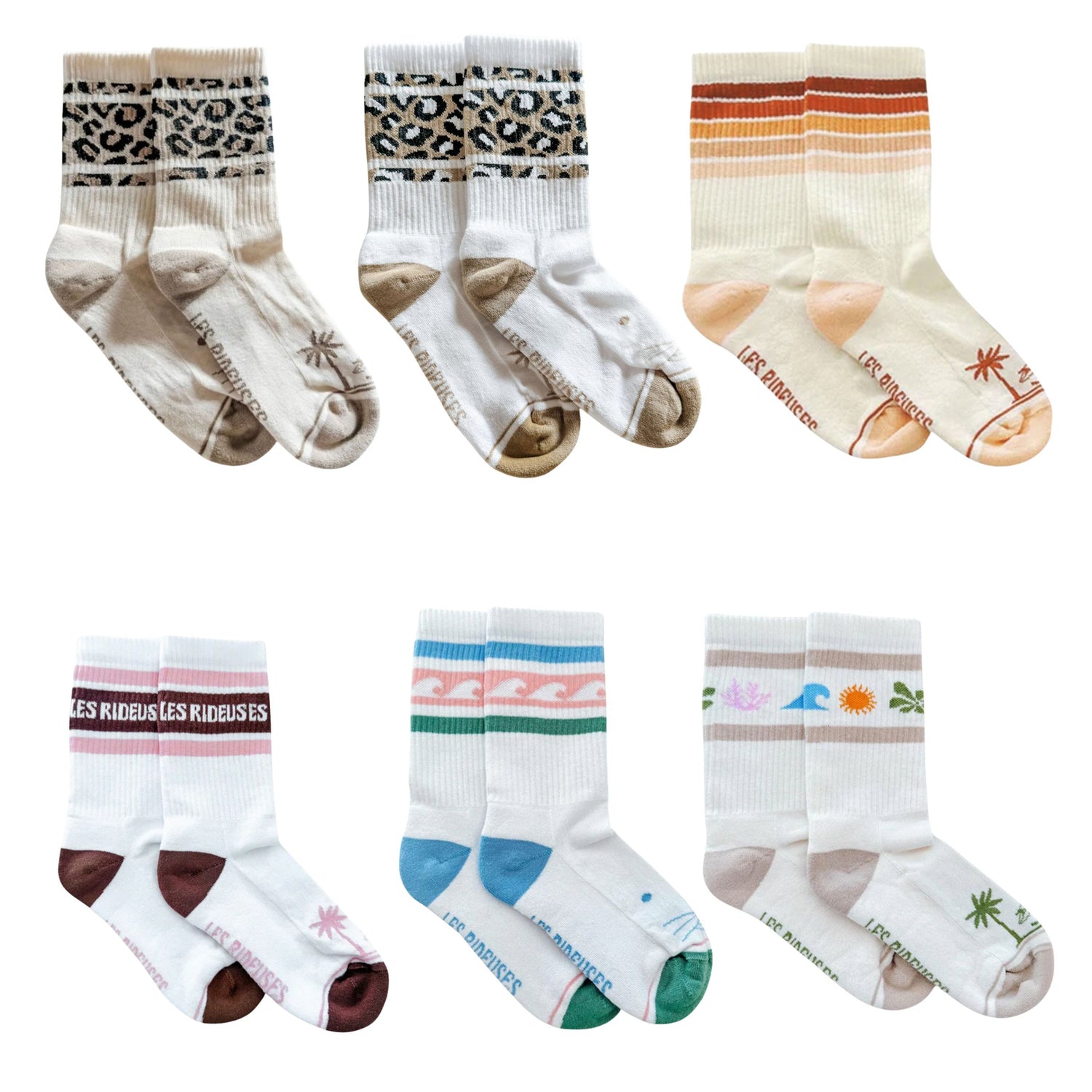 SURF & SKATE SOCKS by Les Rideuses - REBEL FIN CO.