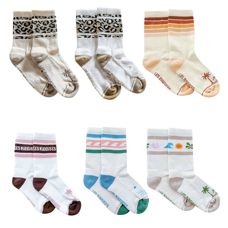 SURF & SKATE SOCKS by Les Rideuses - REBEL FIN CO.