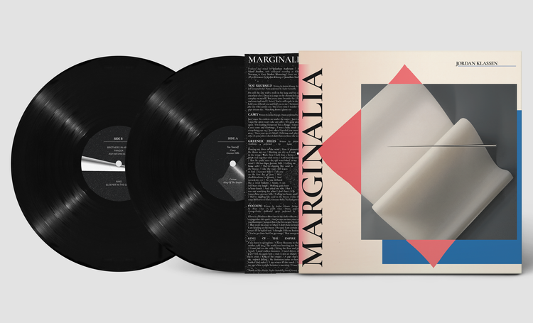 Jordan Klassen "Marginalia / Glossolalia" - Double Vinyl