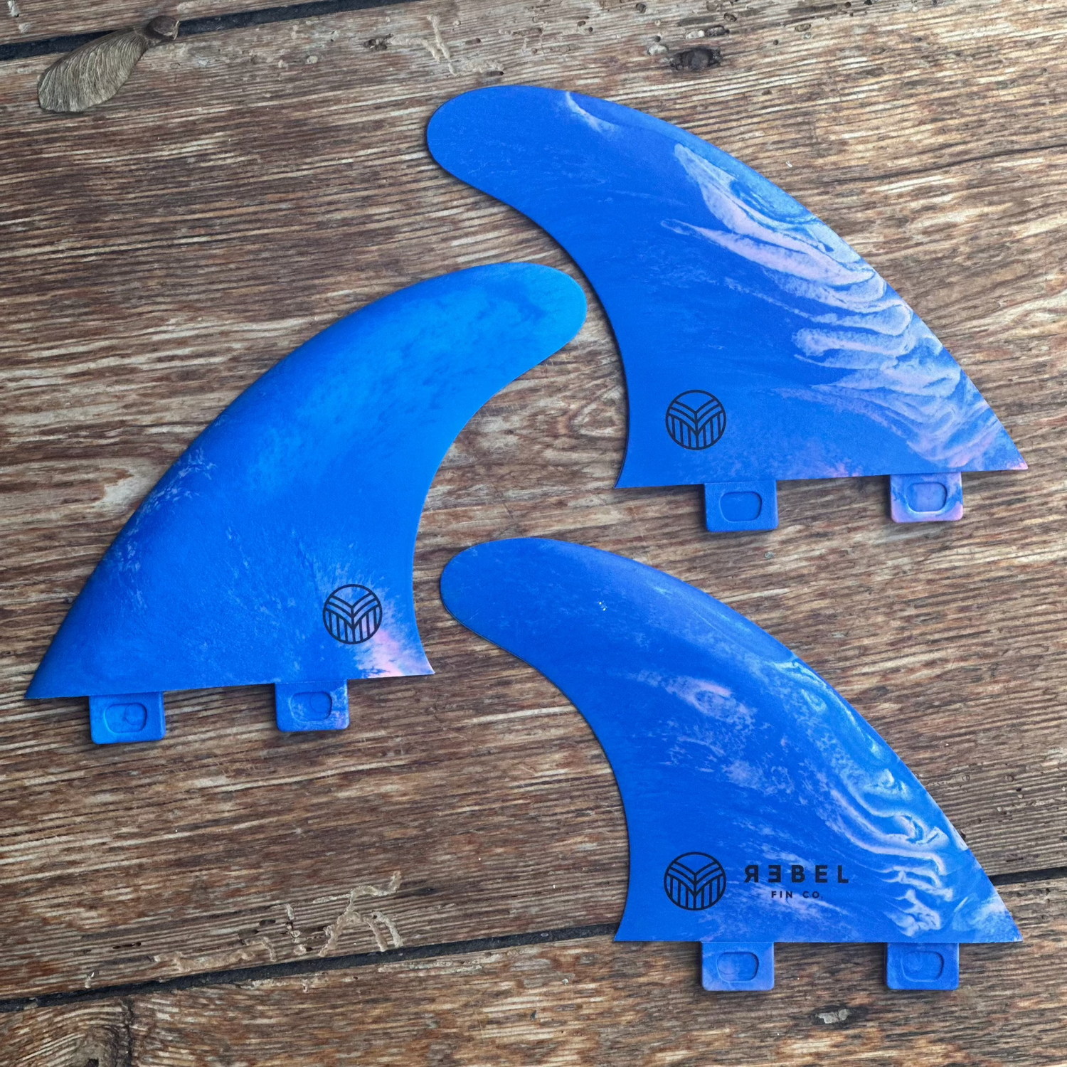 REBEL Marble Thruster Fins - FCS1