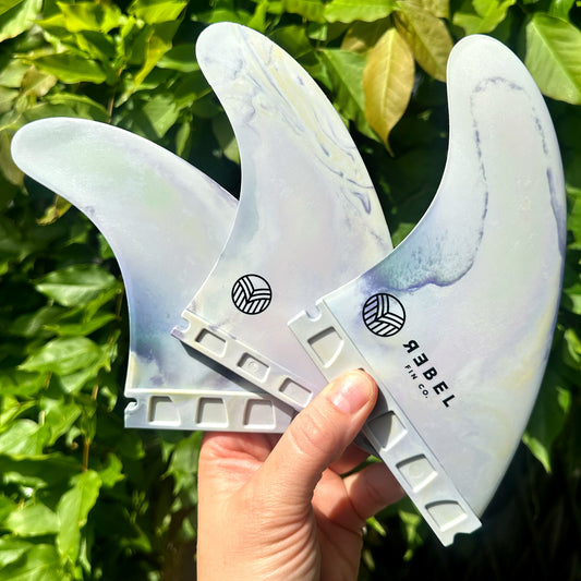 MARBLE THRUSTERS "Ghost" - Futures - REBEL FIN CO.
