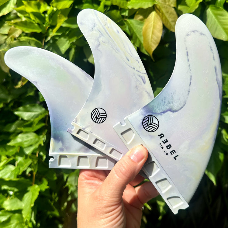 MARBLE THRUSTERS "Ghost" - Futures - REBEL FIN CO.