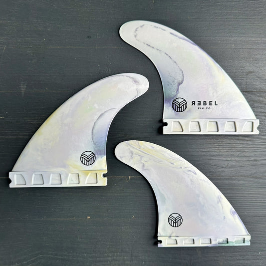 MARBLE THRUSTERS "Ghost" - Futures - REBEL FIN CO.