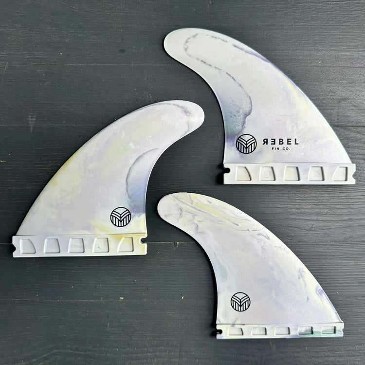 MARBLE THRUSTERS "Ghost" - Futures - REBEL FIN CO.