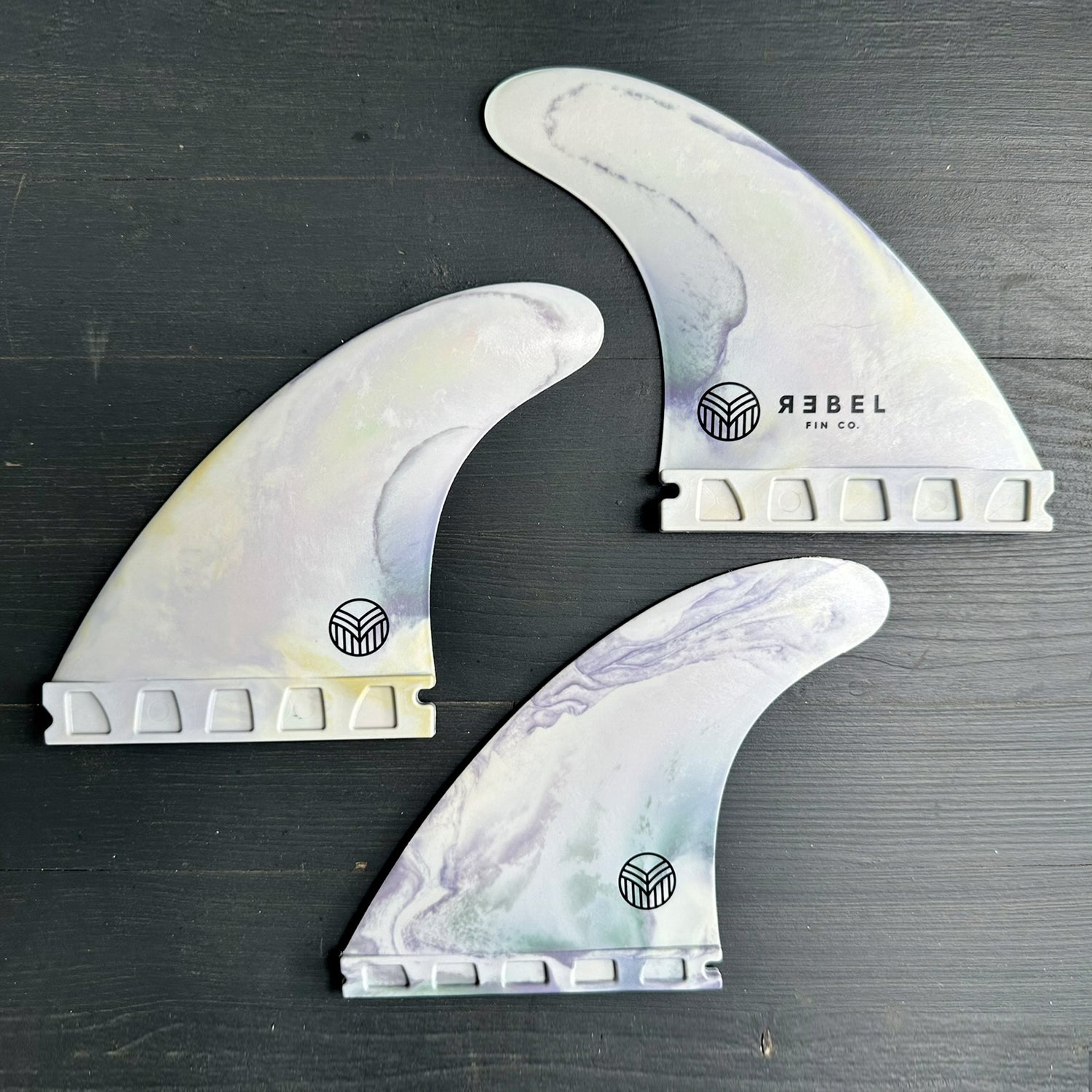 MARBLE THRUSTERS "Ghost" - Futures - REBEL FIN CO.