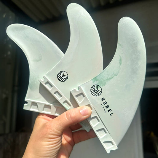 MARBLE THRUSTERS "Matcha Latte" - Futures - REBEL FIN CO.