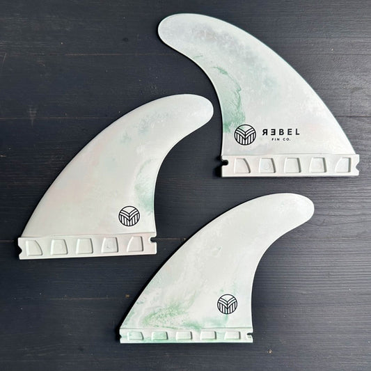 MARBLE THRUSTERS "Matcha Latte" - Futures - REBEL FIN CO.