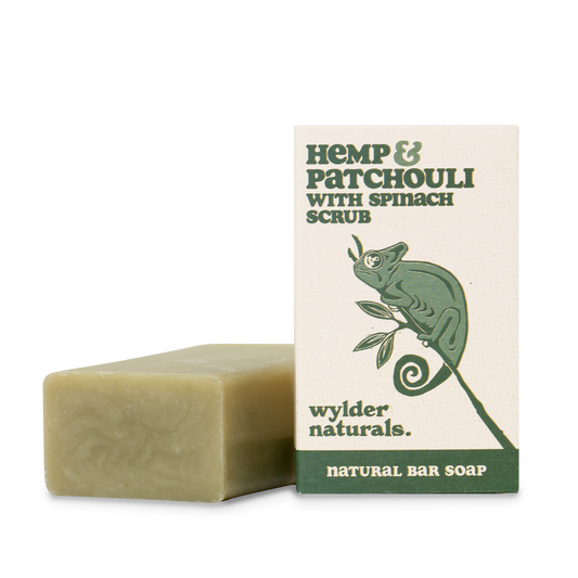 NATURAL BAR SOAP - Hemp & Patchouli