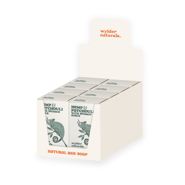NATURAL BAR SOAP - Hemp & Patchouli