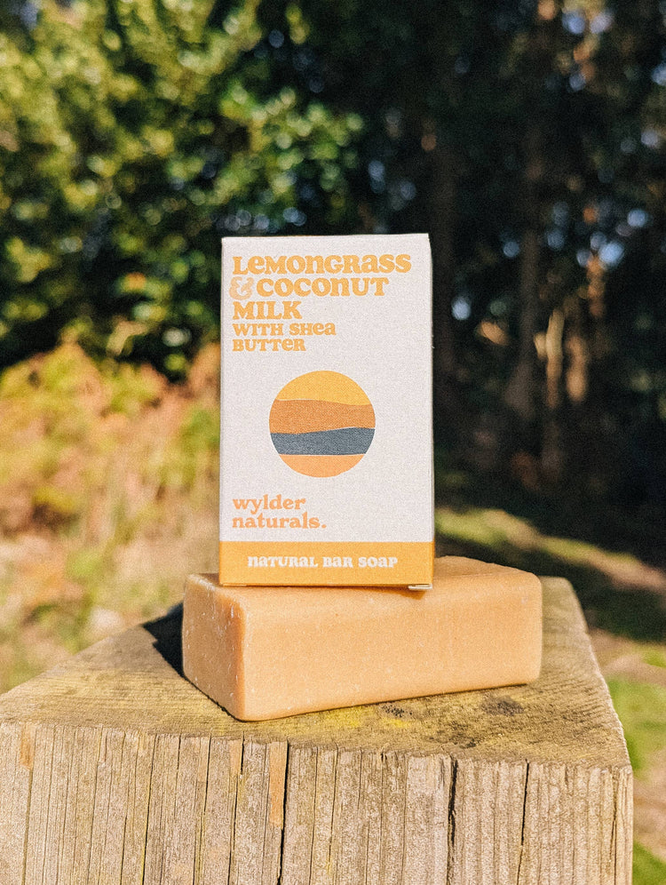 NATURAL BAR SOAP - Lemongrass & Coconut