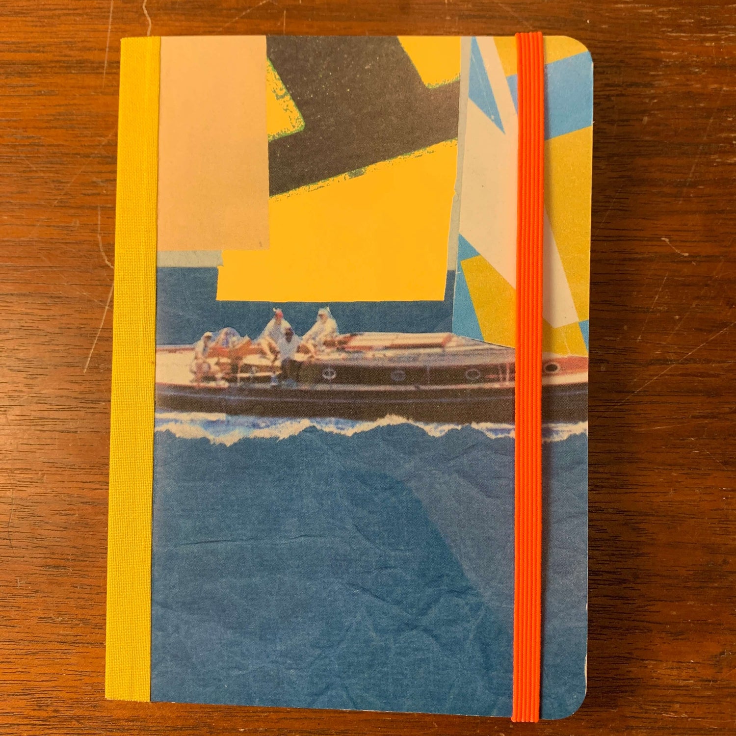 NOTEBOOK -recycled printed material | 150 pages glued - REBEL FIN CO.