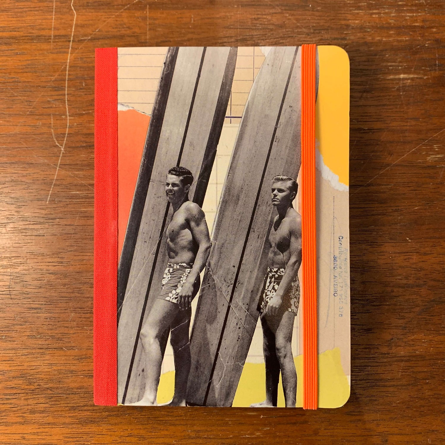 NOTEBOOK -recycled printed material | 150 pages glued - REBEL FIN CO.