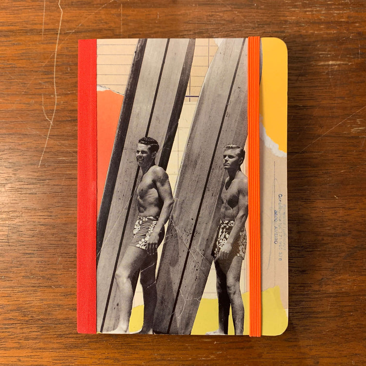 NOTEBOOK -recycled printed material | 150 pages glued - REBEL FIN CO.