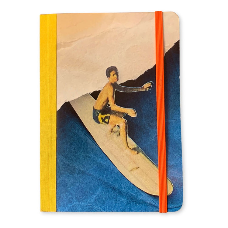 NOTEBOOK -recycled printed material | 150 pages glued - REBEL FIN CO.