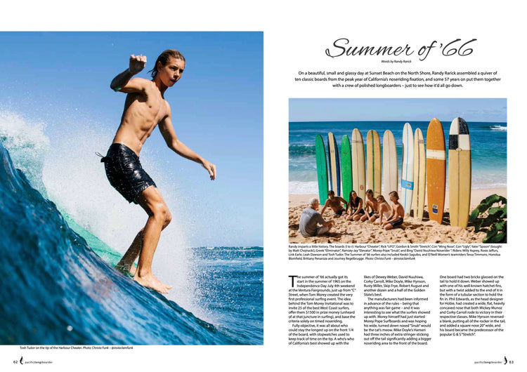 PACIFIC LONGBOARDER MAGAZINE #116